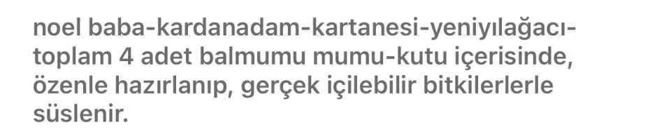Yeni Yıl Hediye  Balmumu Mum Paketi