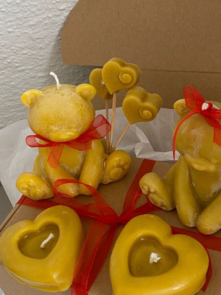 AŞK VIZZ'DA SEVGİLİLER GÜNÜ Balmumu Mum