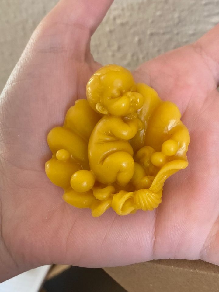 Hoş Geldin Bebeğim Balmumu Mum  - 20 adet