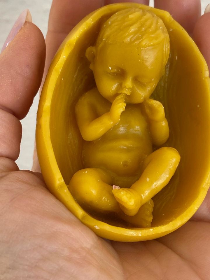 YENİ DOĞAN BEBEK - Balmumu Mumlar  - 20 adet