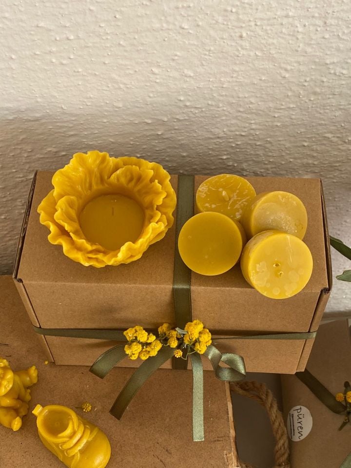 Tealight Balmumu Mum 10 ADET