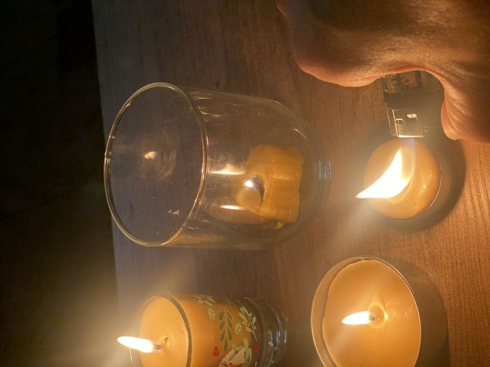 Tealight Balmumu Mum 10 ADET