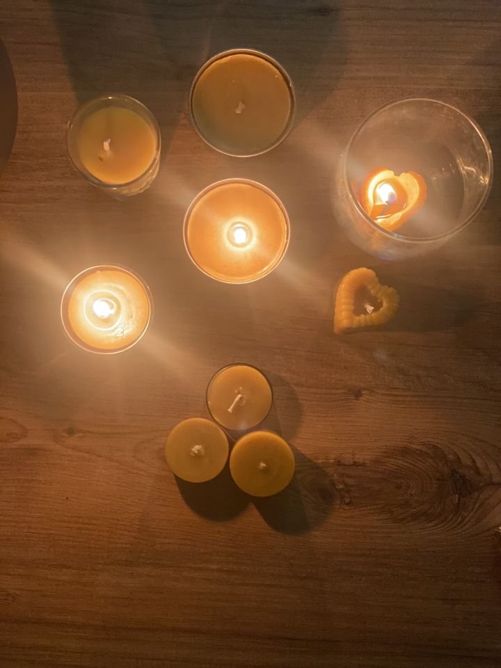 Tealight Balmumu Mum 10 ADET