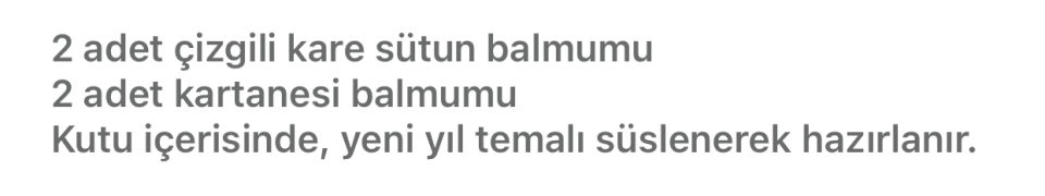 Sutun Çizgili Mum Set